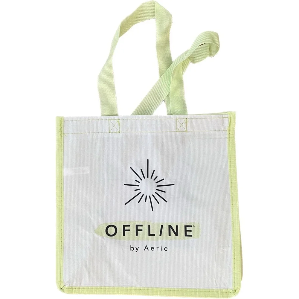 Offline by Aerie | Green Small Reusable Shopping Bag